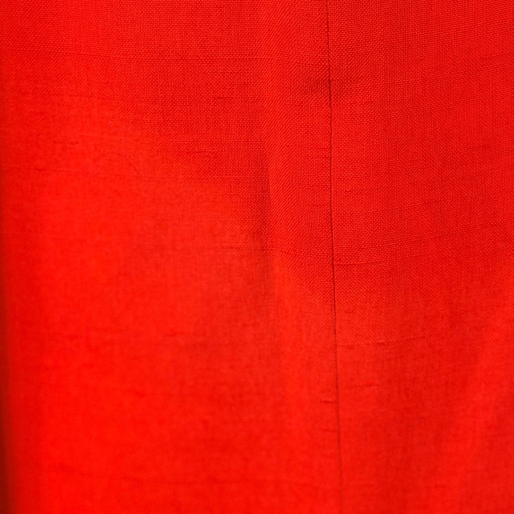 Dana Buchman Red Pencil Skirt NWT – Classic Belted Career Chic (sz 14) - Picture 6 of 7